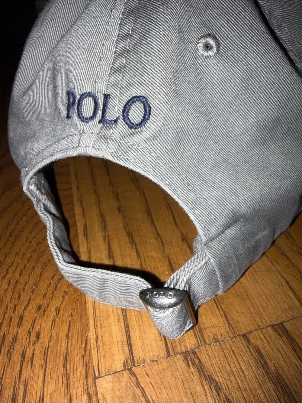 Ralph Lauren Grey Polo Baseball Cap